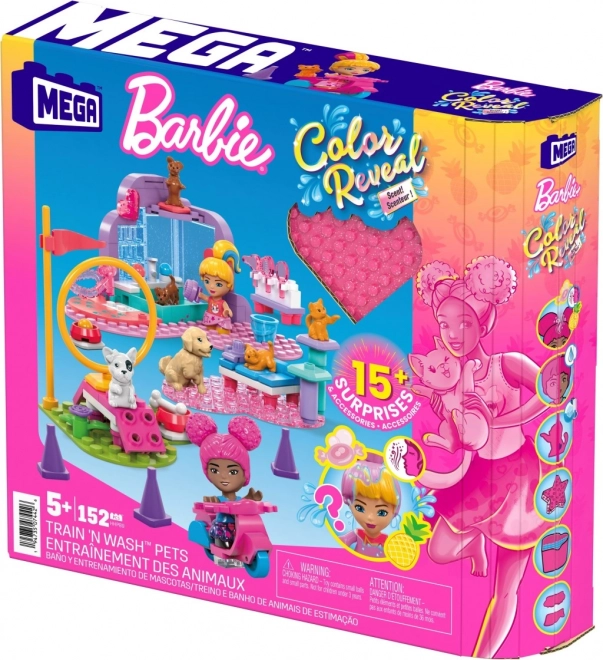 Barbie Color Reveal Tréning és Állatgondozás Játék Készlet