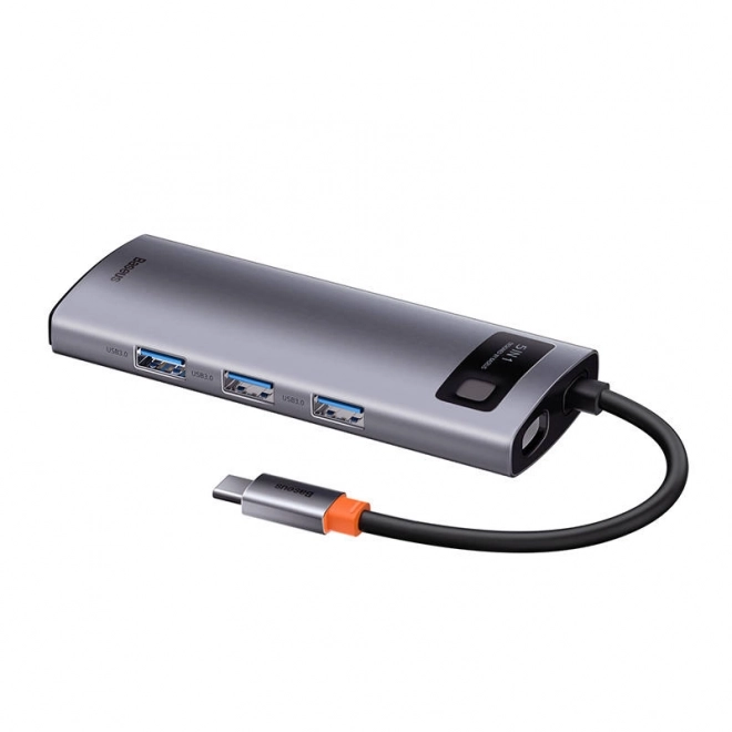 Baseus Metal Gleam 5 az 1-ben USB-C dokkoló állomás