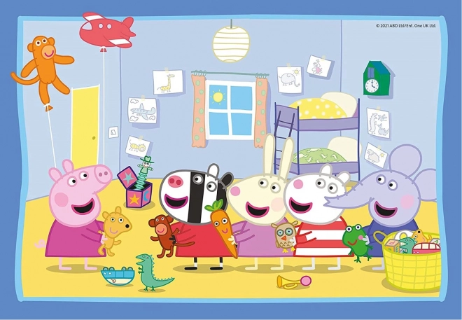 Peppa malac: Peppa kalandjai puzzle