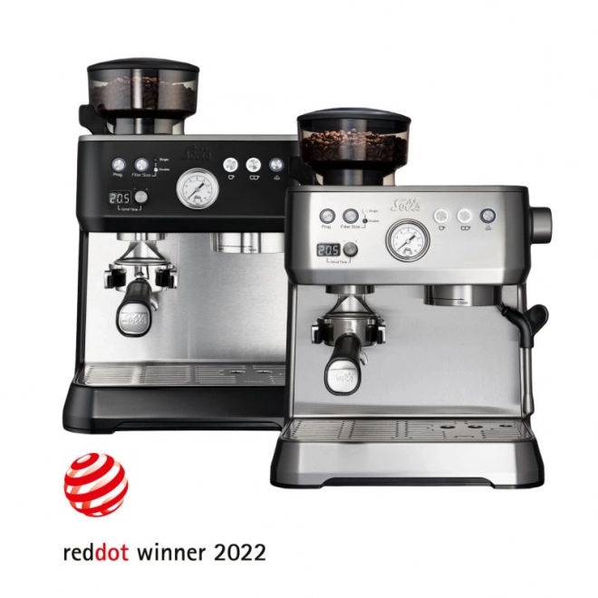 Espresso kávéfőző Solis Grind & Infuse Perfetta ezüst