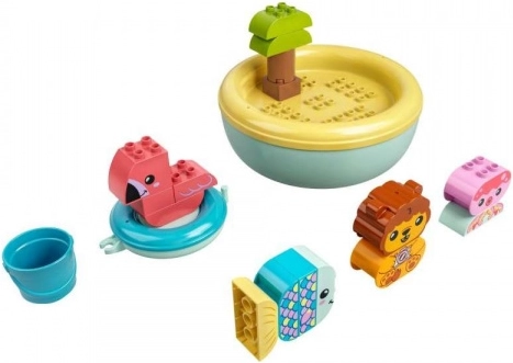 Úszó sziget fürdőkádas szórakozáshoz