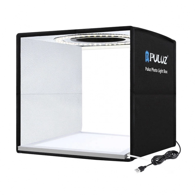 Puluz fotóstúdió LED lámpával 25cm