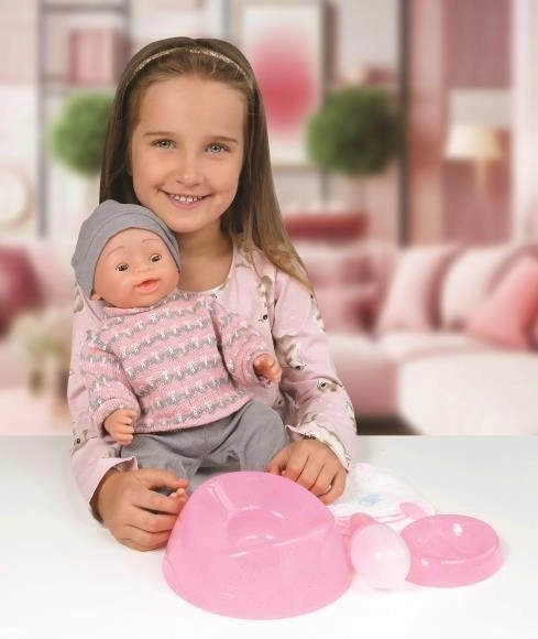 Natalia baba babázás közben sírós 43 cm