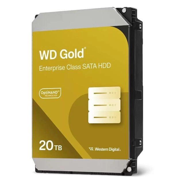 WD Gold Enterprise merevlemez 20TB