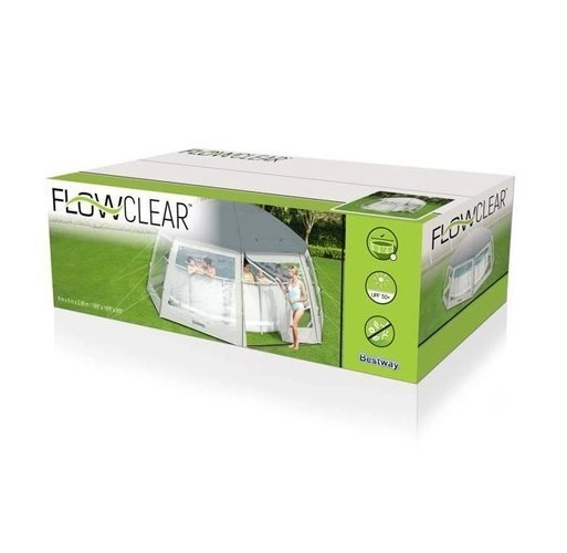 Medencesátor 600 x 600 x 295 cm BESTWAY 58612