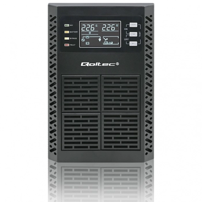 Zavartalan tápegység UPS 1kVA LCD EPO USB On-line