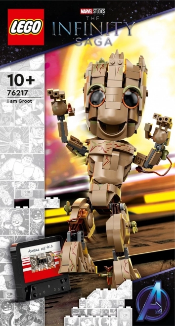 Lego szuper hősök - én vagyok groot