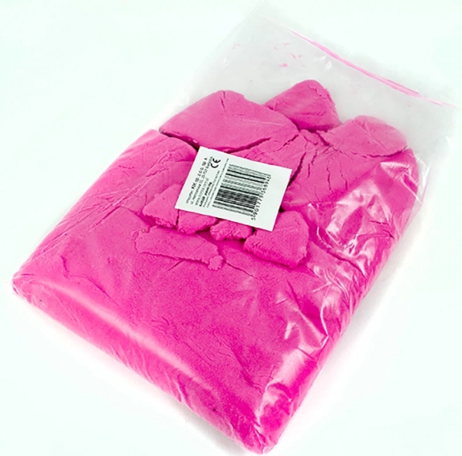 Zöld kinetikus homok 1 kg – Rózsaszín