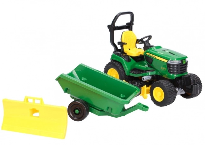 játék John Deere X949 kerti traktor kertésszel