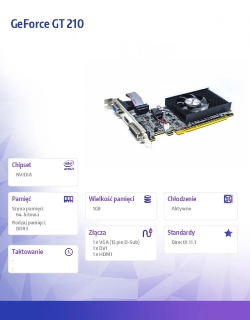 GeForce GT 210 grafikus kártya