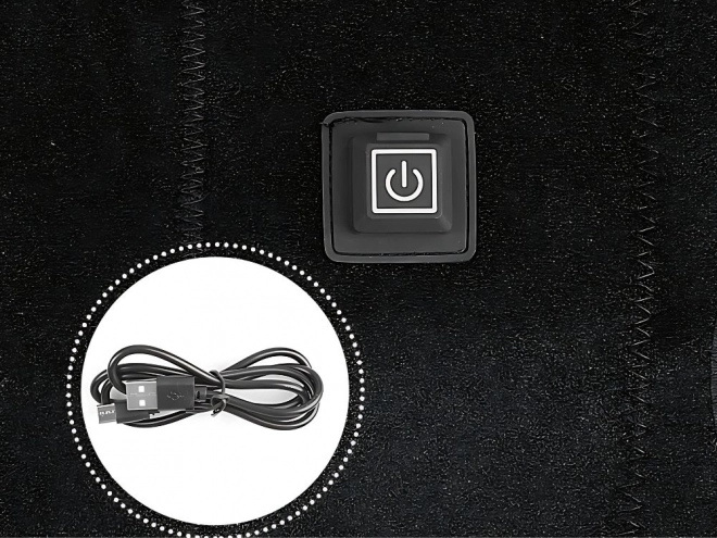 Vállrögzítő fűtéssel, USB csatlakozással
