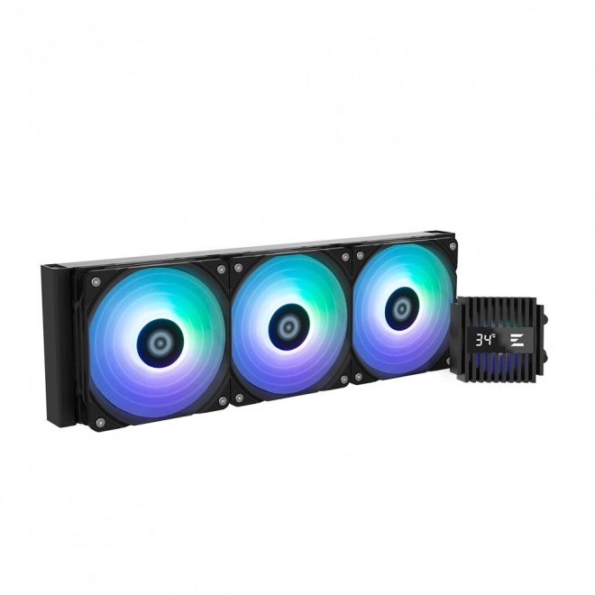 Alpha2 vízhűtés 360 mm fekete CPU hűtő