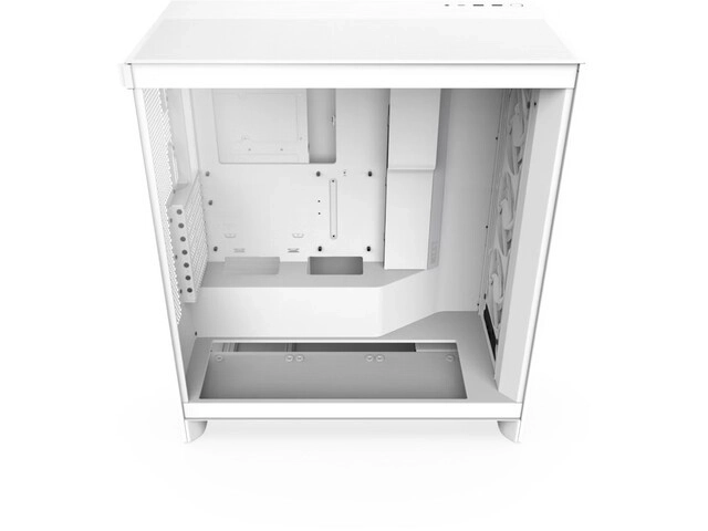 Nzxt H7 Flow RGB közepes torony számítógépház fehér