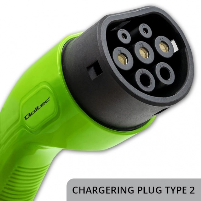 Mobil autós töltő elektromos járművekhez 11kW CEE 5 PIN WiFi LCD