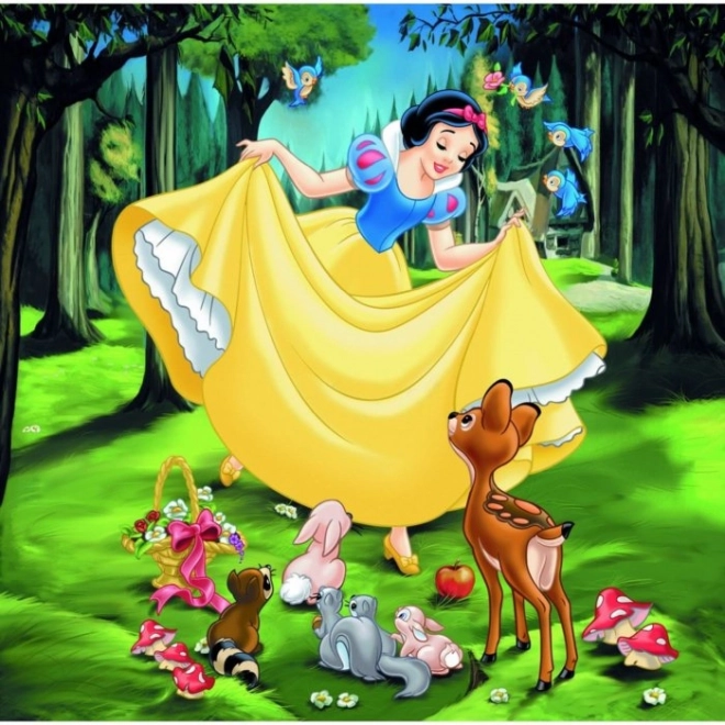 Ravensburger Disney hercegnős puzzle - Hófehérke, Hamupipőke és Ariel