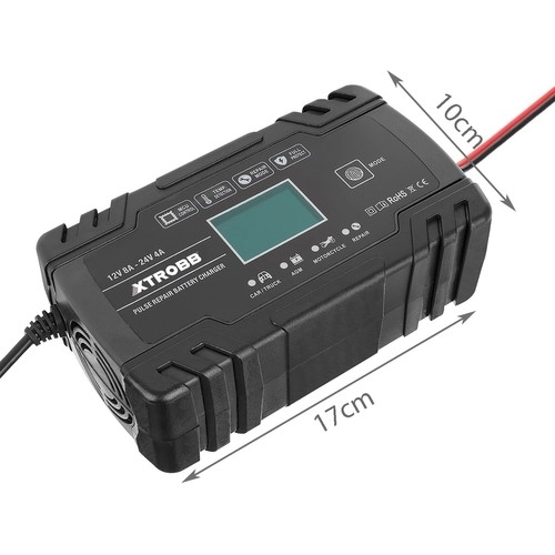 Automatikus Akkumulátortöltő 12V vagy 24V