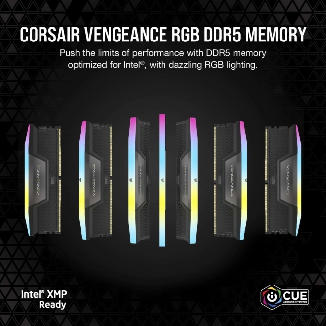 Vengeance RGB DDR5 64GB memória