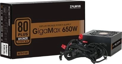 Gigamax 650W 80+ Bronze tápegység