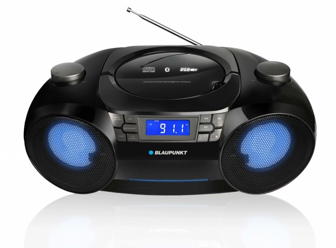 Blaupunkt hordozható LED-es boombox