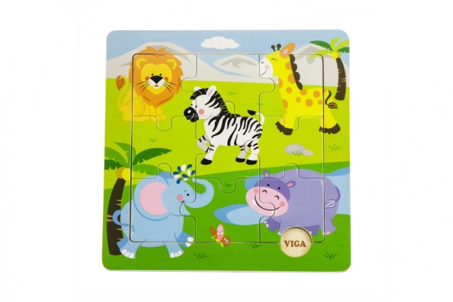 Fa puzzle - Szafari