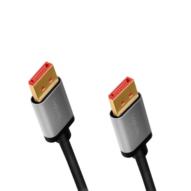 DisplayPort 8K/60 Hz, alumínium kábel DP/M a DP/M-hez – 2 m