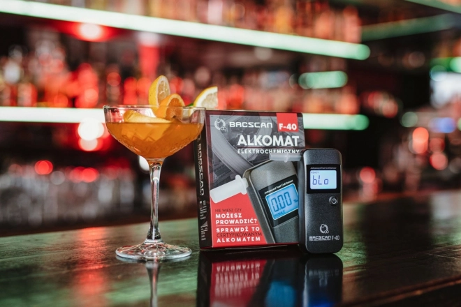 Elektrokémiai alkoholmérő BACscan F-40