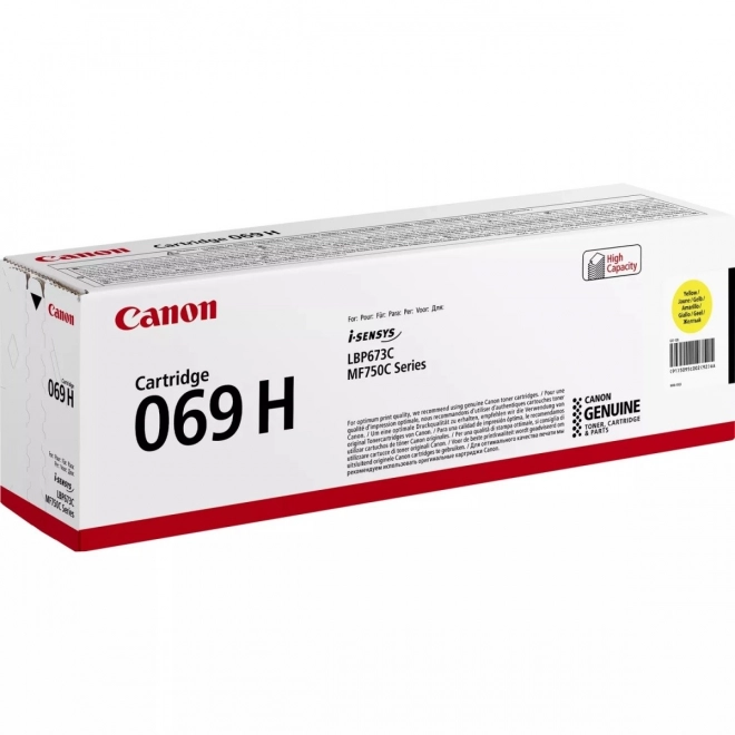 Sárga TONER CANON optimalizált minőségű nyomtatáshoz