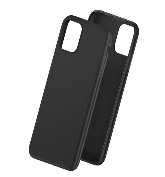 Matt Case ütésálló fekete tok iPhone 13 minihez