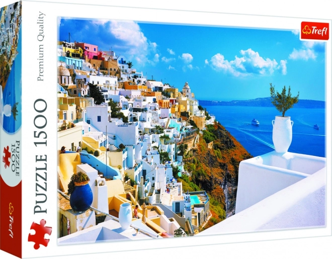 Santorini, Görögország Puzzle 1500 darabos