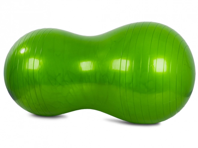 Fitnesz gumilabda dupla 40 cm pumpával – Zöld