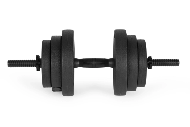 Állítható súlyzó 2x20 kg rúddal és kettlebell-lel
