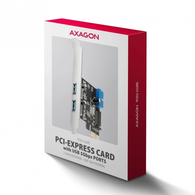 PC PCIe 2+2 USB 3.2 bővítőkártya