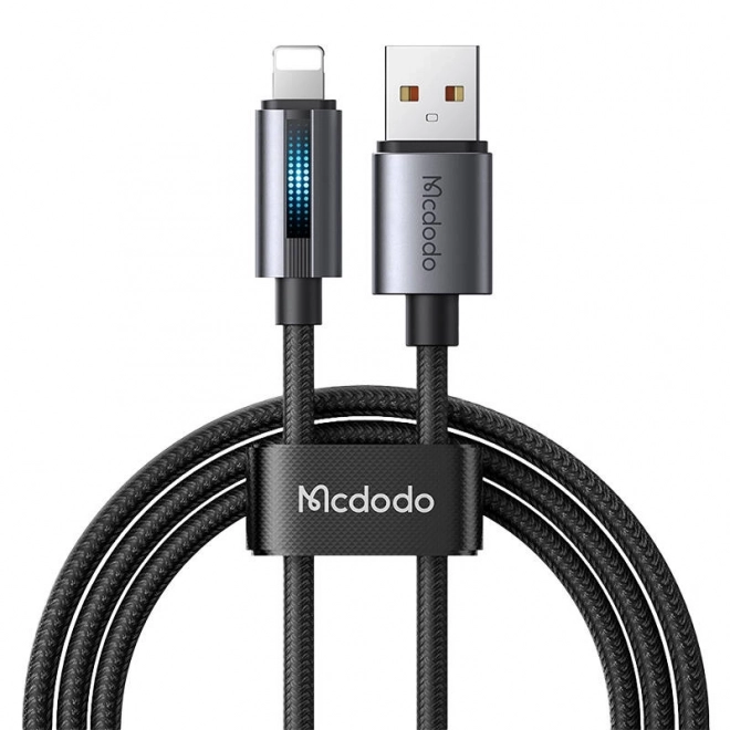 USB-A Lightning kábel villogó fénnyel - McDodo