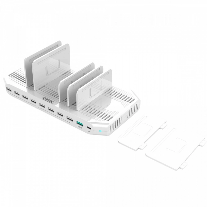 Usb-töltőállomás 10 port QC 3.0 USB-C