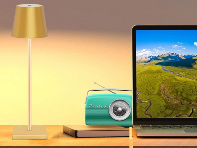 Érintésérzékeny asztali lámpa USB