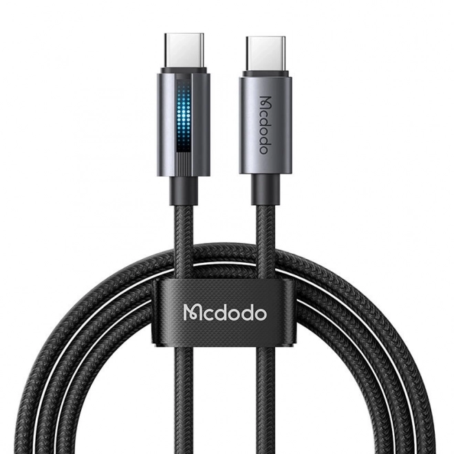 Mcdodo USB-C to USB-C kábel 100W 1.2m fekete