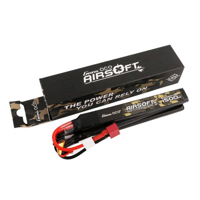 Gens Ace Airsoft Lipo Akku 1500mAh 11,1V T Csatlakozóval