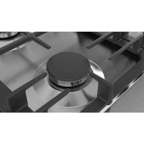 Rozsdamentes acél gázfőzőlap FlameSelect technológiával