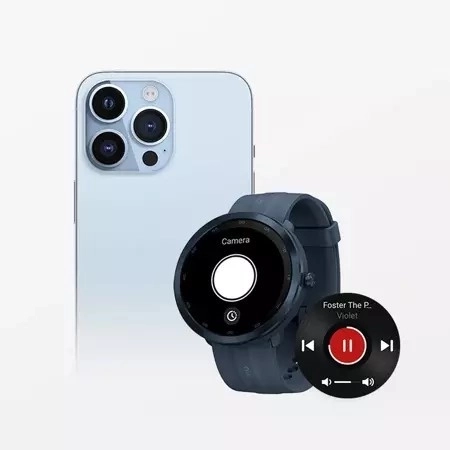 Maimo Watch R okosóra GPS Kapcsolattal Android és iOS számára
