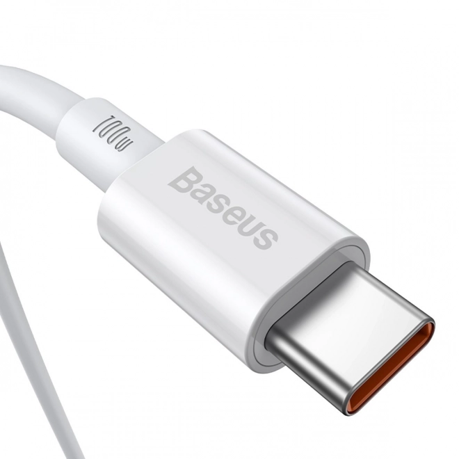 gyors töltő kábel Baseus Superior sorozat USB-C - USB-C 100W 1m fehér