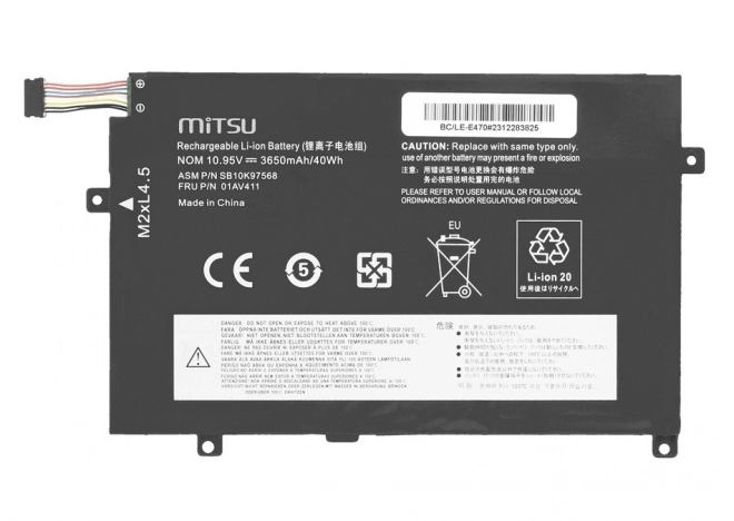 Lenovo ThinkPad E470 E475 Akkumulátor