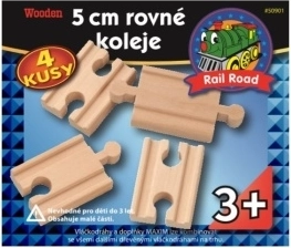 Maxim 5 cm egyenes sínek – összekötők 4 db