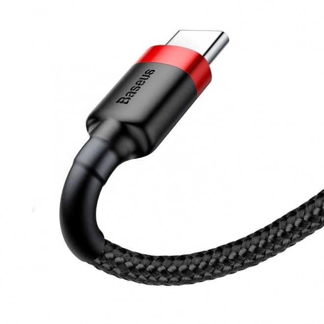 Baseus cafule usb-c kábel - fekete-piros