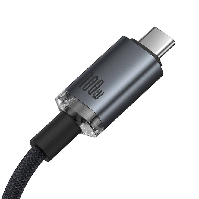 Baseus Crystal Shine 100W USB-C töltőkábel - 1,5m