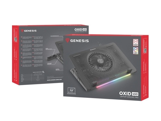 Számítógép hűtő Genesis Oxid RGB