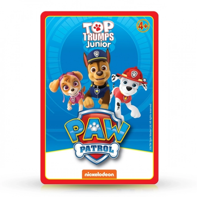 Top Trumps kártyajáték – Mancs Őrjárat