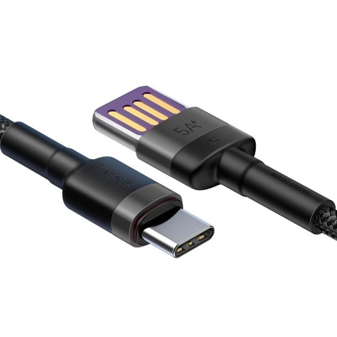 Baseus Cafule gyors töltő USB-C kábel Huawei SuperCharge kompatibilitással