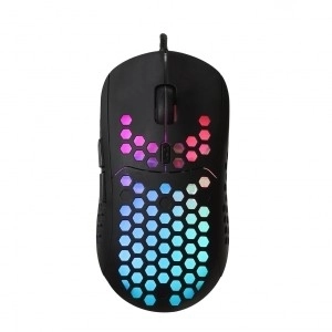 Ultra könnyű gamer egér RGB világítással
