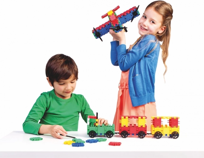 Kreatív építés 2D és 3D modellekhez