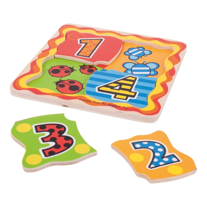 Az 1–4 számjegyek játékos tanulása